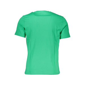 Grünes Baumwoll-T-Shirt