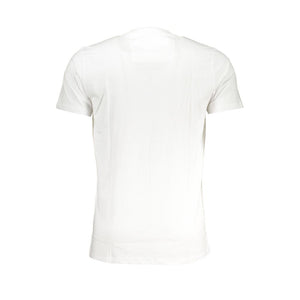 Weißes Baumwoll-T-Shirt