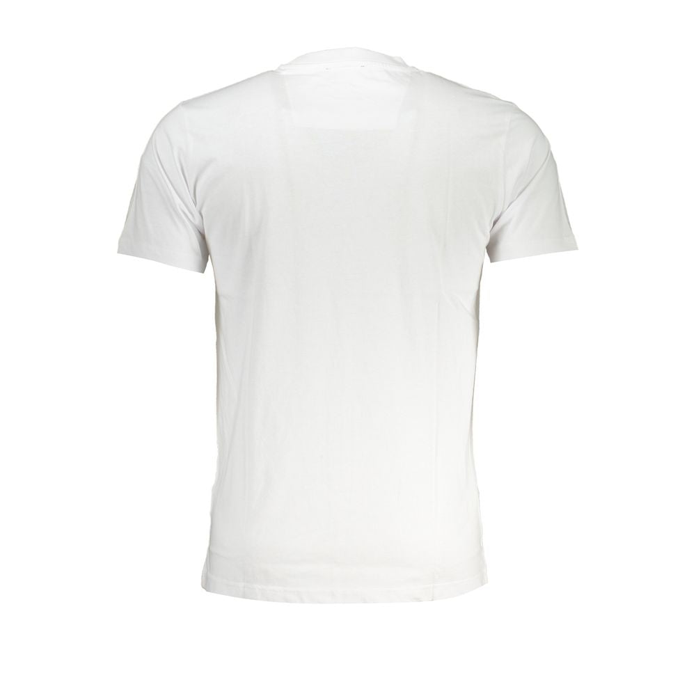 Weißes Baumwoll-T-Shirt