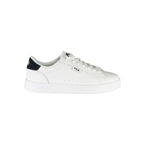 Klassischer weißer Sneaker mit Kontrastdetails