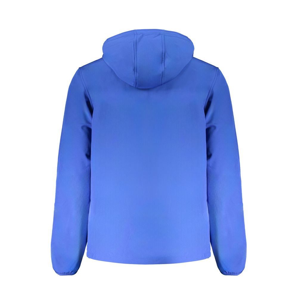Blaue Polyester-Herrenjacke