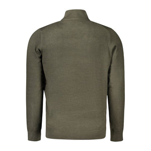 Green Polyamide Men Sweater