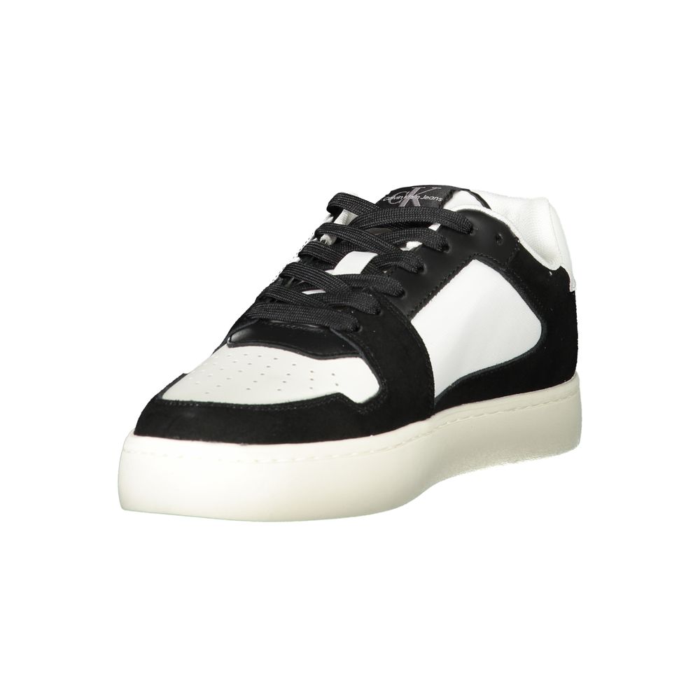 Weiße Leder Herren Sneaker