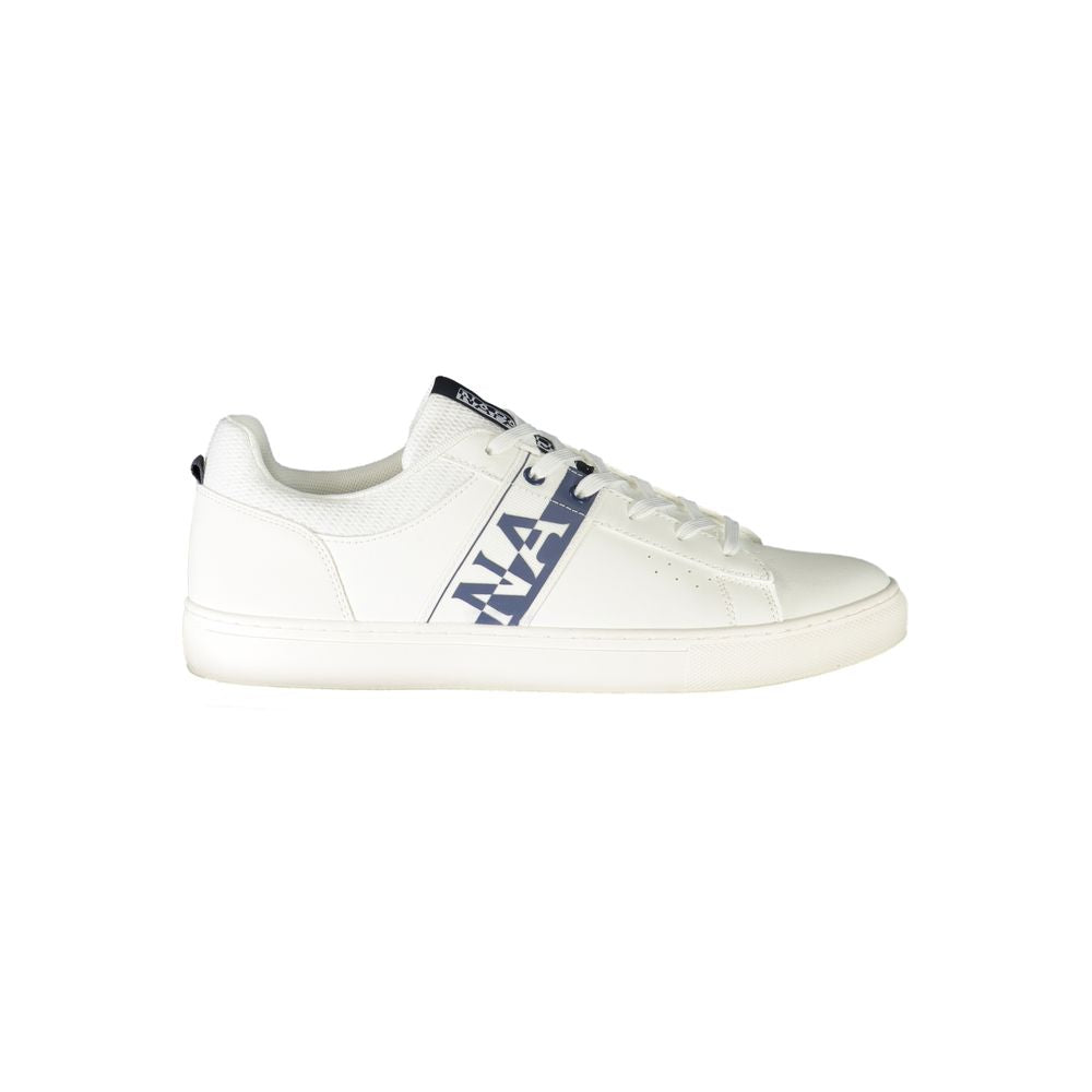 Weiße Leder Herren Sneaker