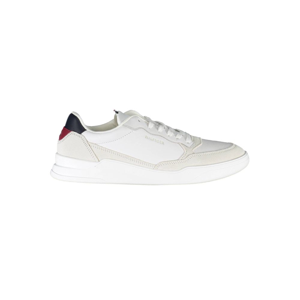 Weiße Polyester Herren Sneaker