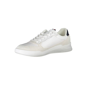 Weiße Polyester Herren Sneaker
