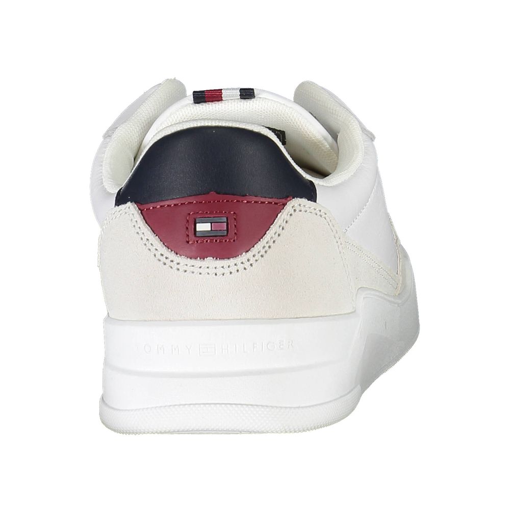 Weiße Polyester Herren Sneaker