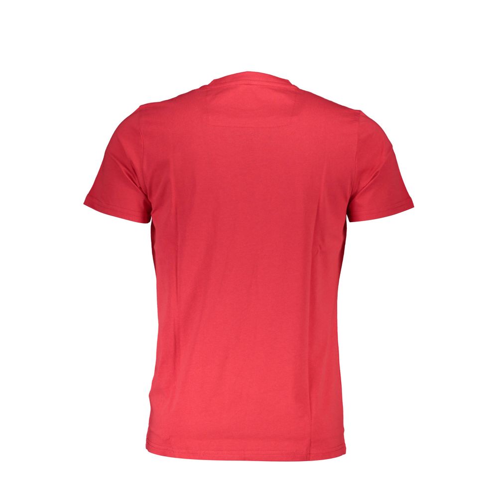 Rotes Herren-T-Shirt aus Baumwolle