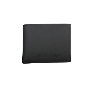 Schwarze Polyester Herren Geldbörse
