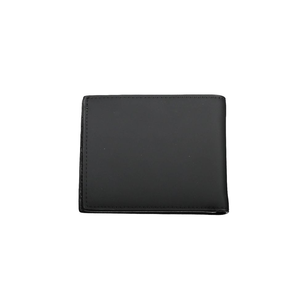 Schwarze Polyester Herren Geldbörse