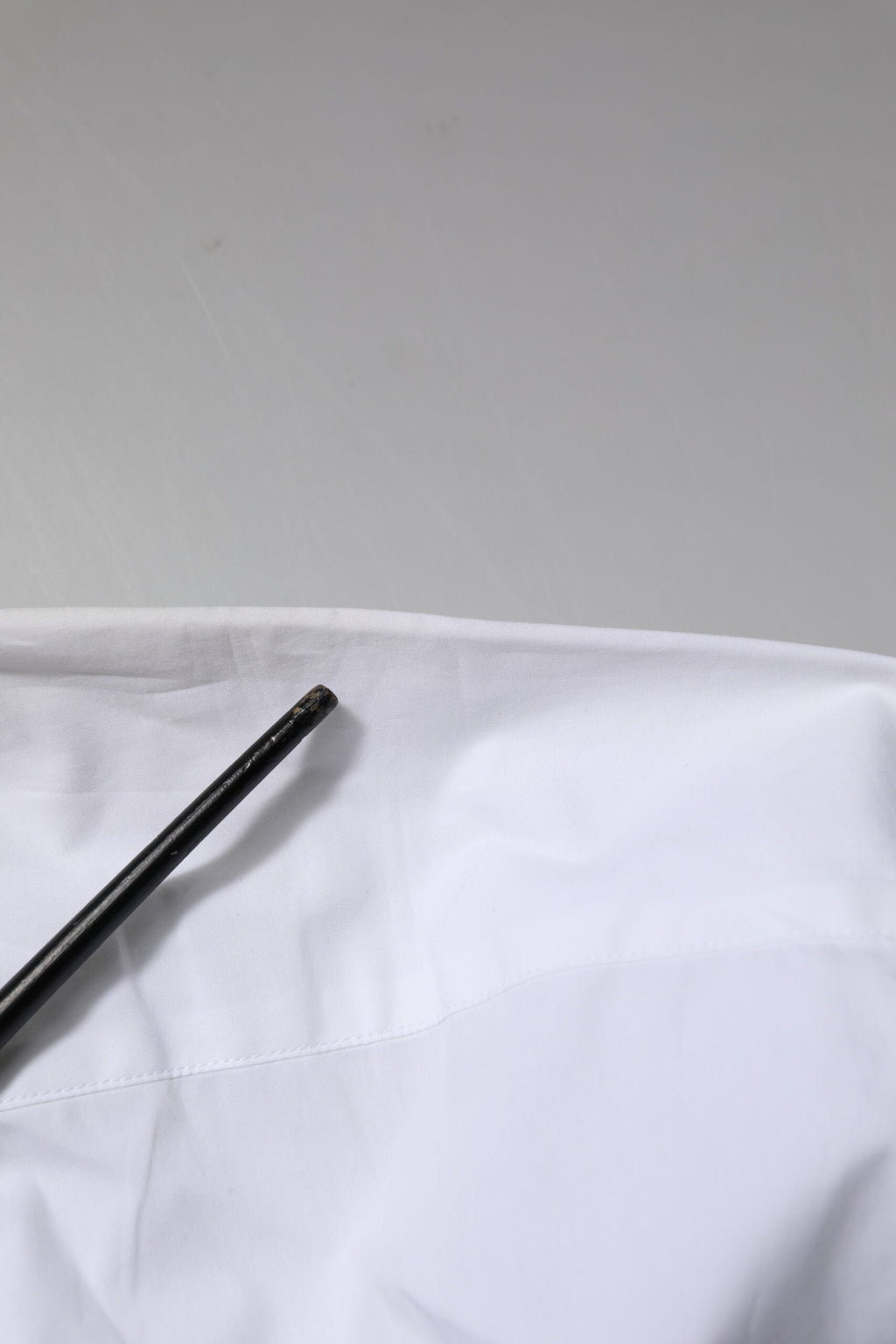 Dolce & Gabbana White Cotton GOLD Long Sleeves Formal Shirt