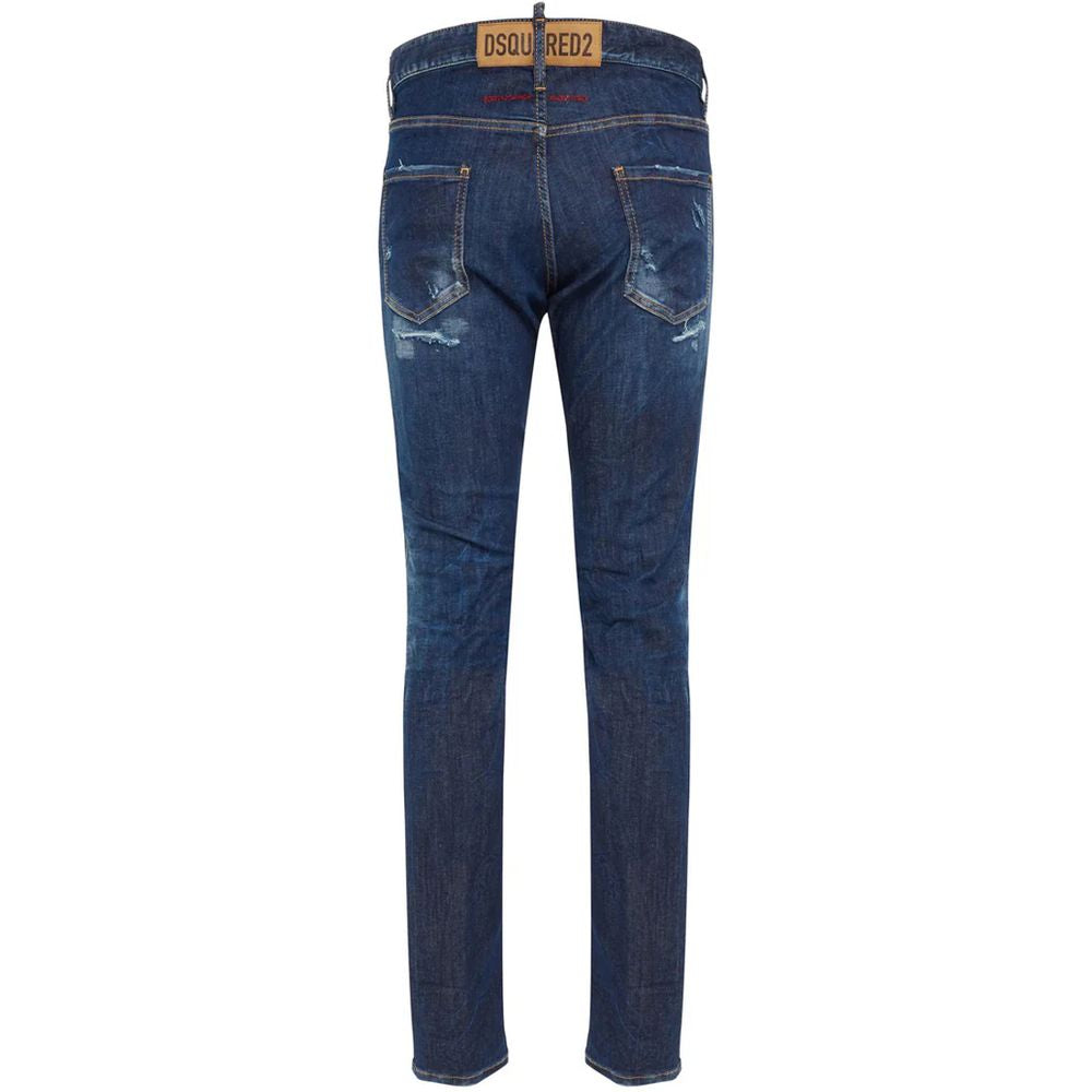 Blaue Jeans und Hose aus Baumwolle