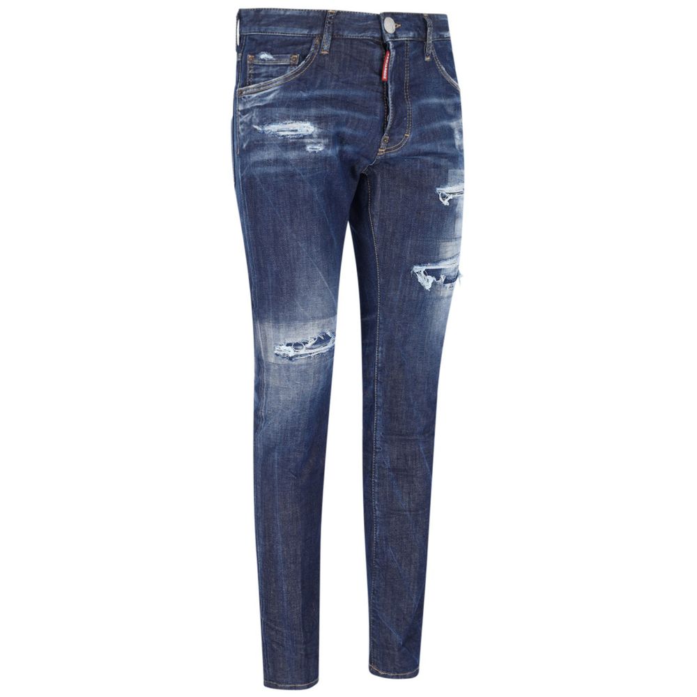 Blaue Jeans und Hose aus Baumwolle