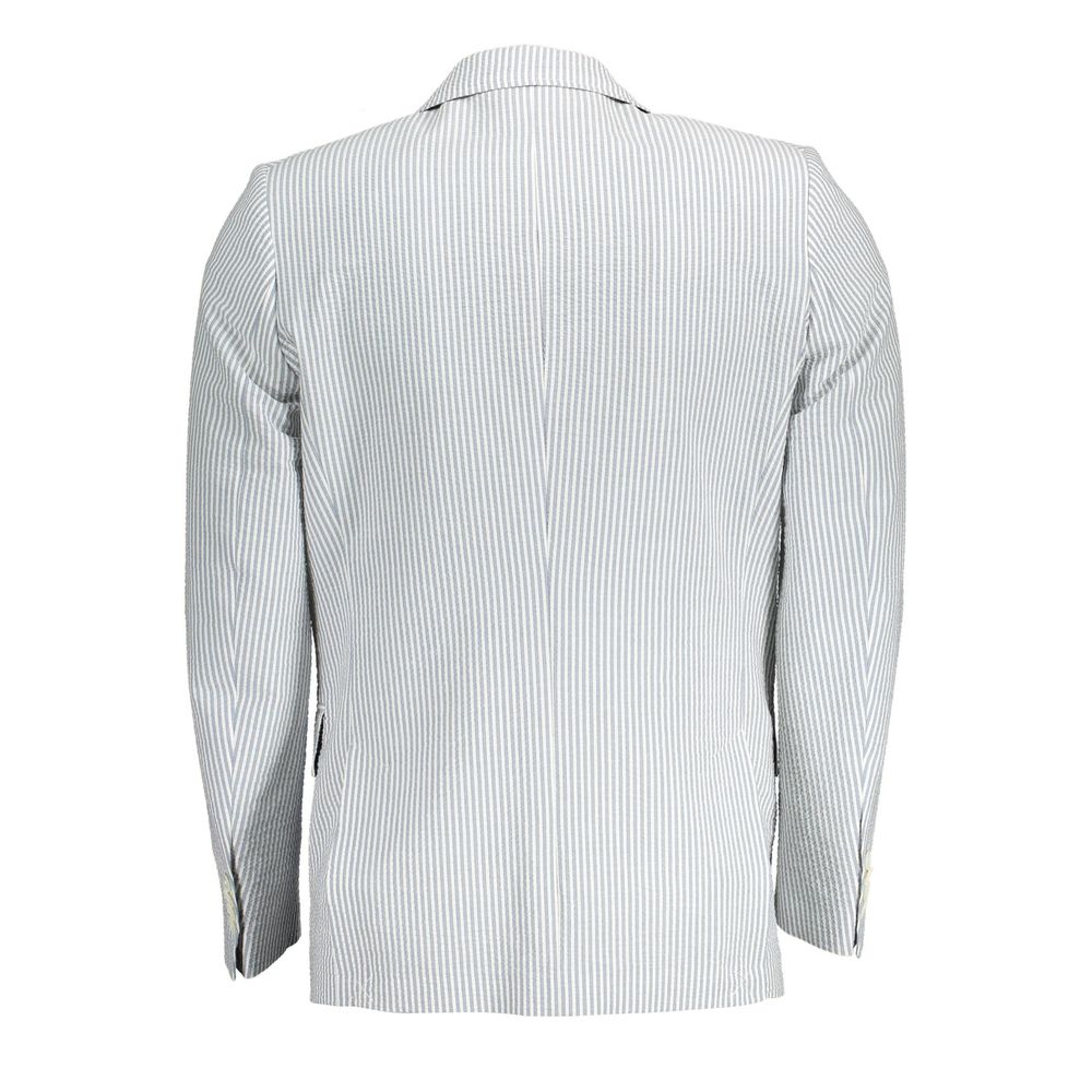 Weiße Herrenjacke aus Baumwolle