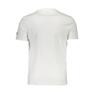 Weißes Herren-T-Shirt aus Baumwolle