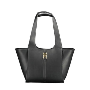 Schwarze Polyethylen Damenhandtasche