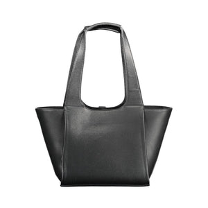 Schwarze Polyethylen Damenhandtasche