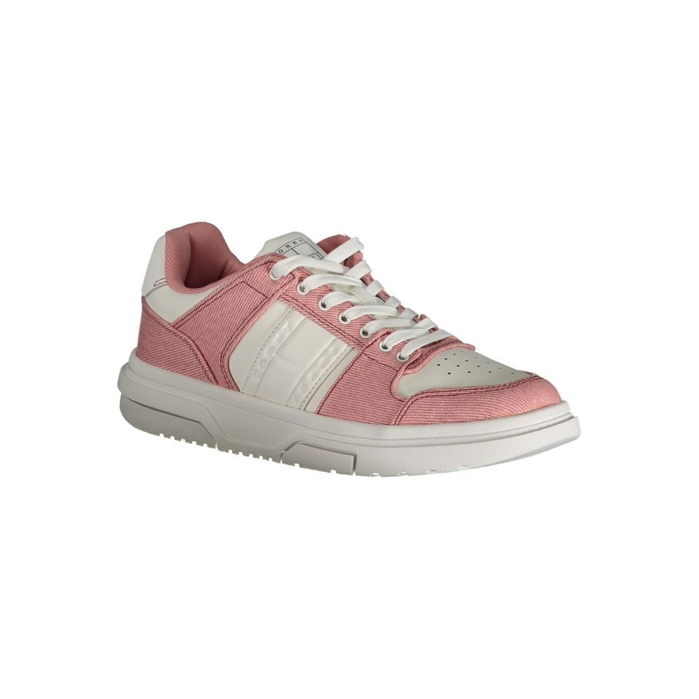 Rosa Polyester-Sneaker
