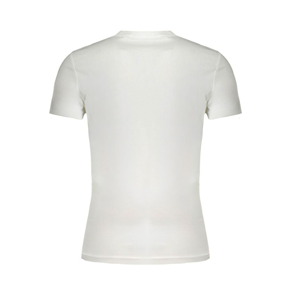 Weißes Baumwoll-T-Shirt