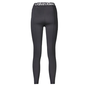 Schwarze Polyester-Leggings für Damen