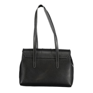 Schwarze Polyethylen Damenhandtasche