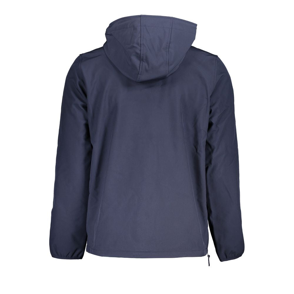Elegante Softshell-Kapuzenjacke in kräftigem Blau