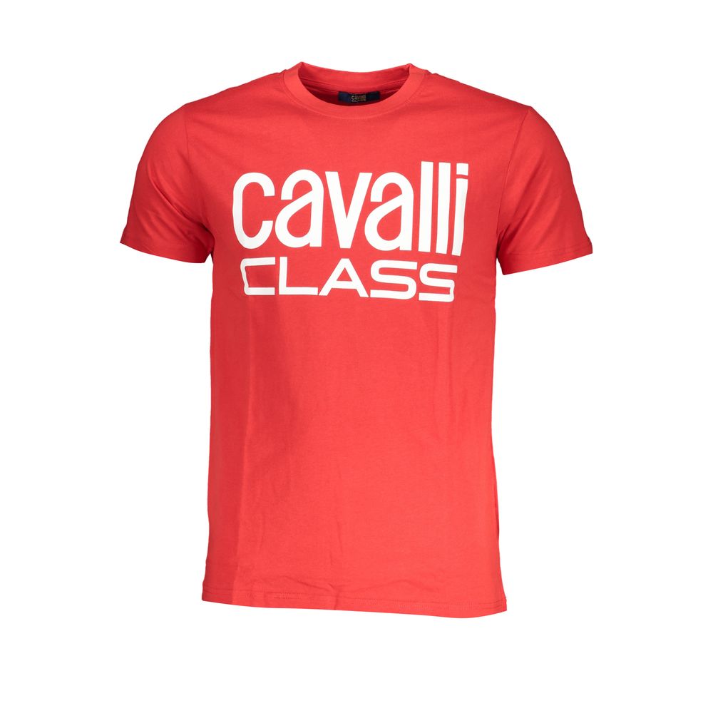 Rotes Baumwoll-T-Shirt