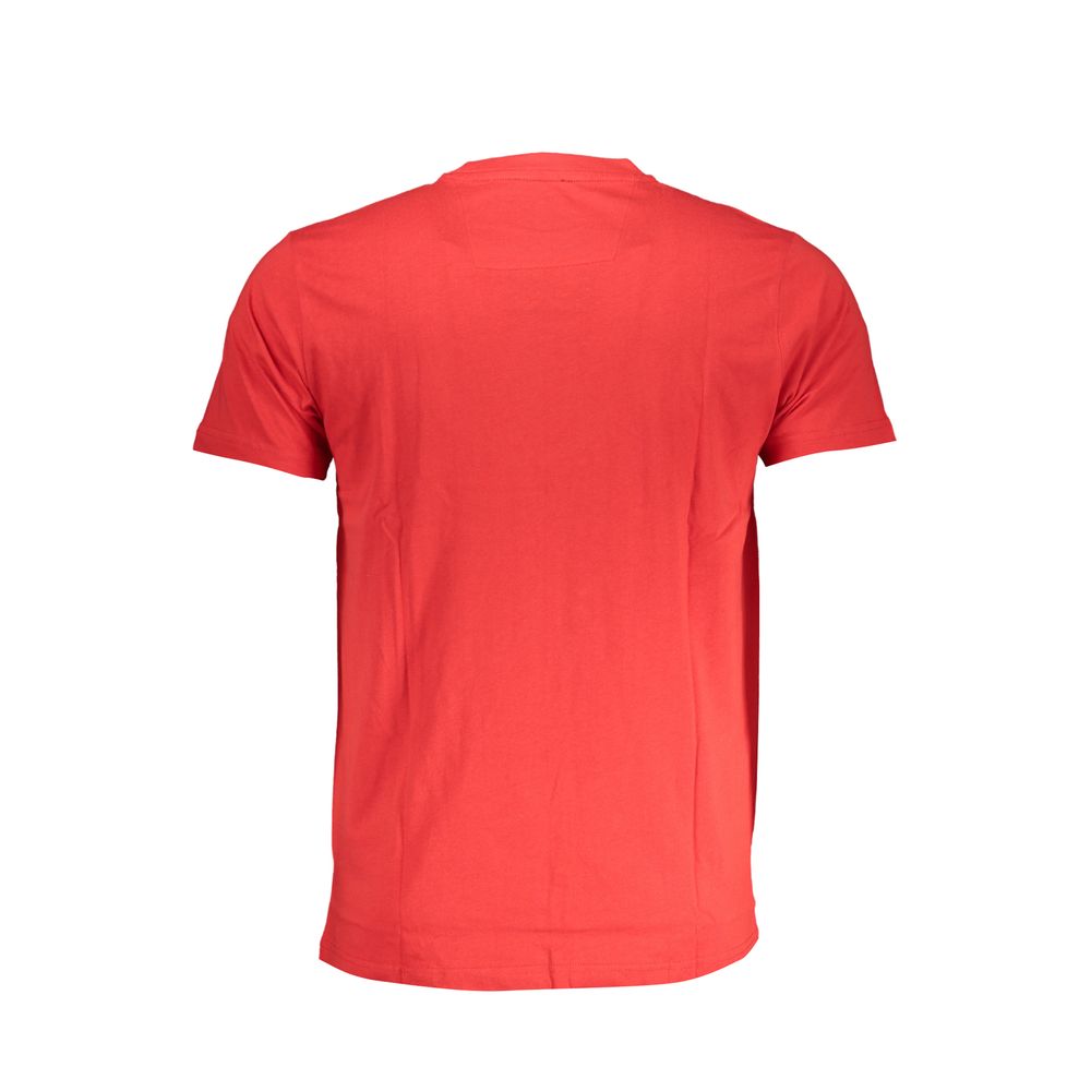 Rotes Baumwoll-T-Shirt
