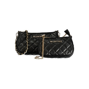 Schwarze Handtasche aus Polyethylen