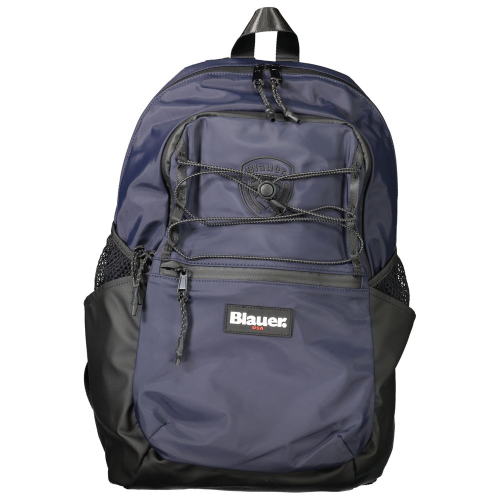 Blauer Polyester Herren Rucksack