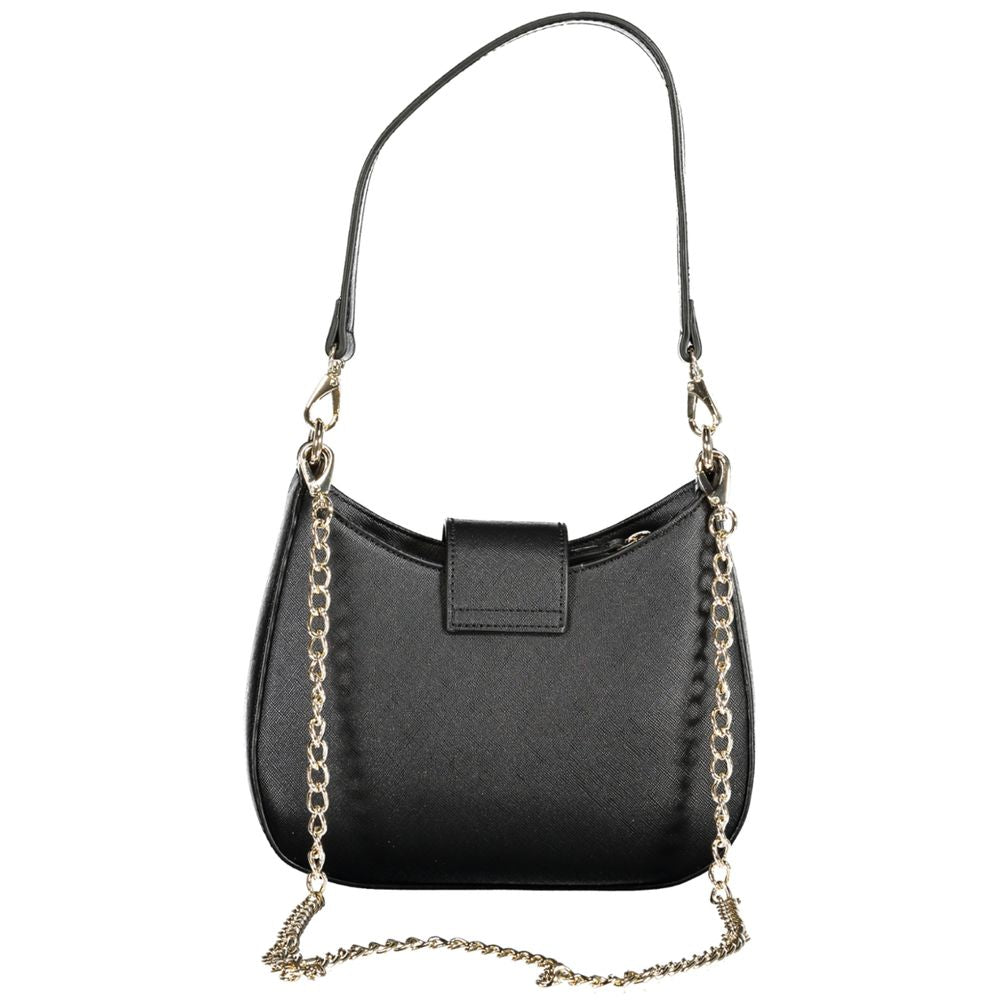 Schwarze Polyethylen Damenhandtasche