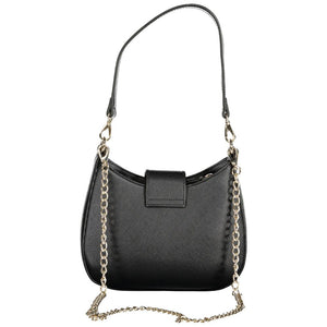 Schwarze Polyethylen Damenhandtasche