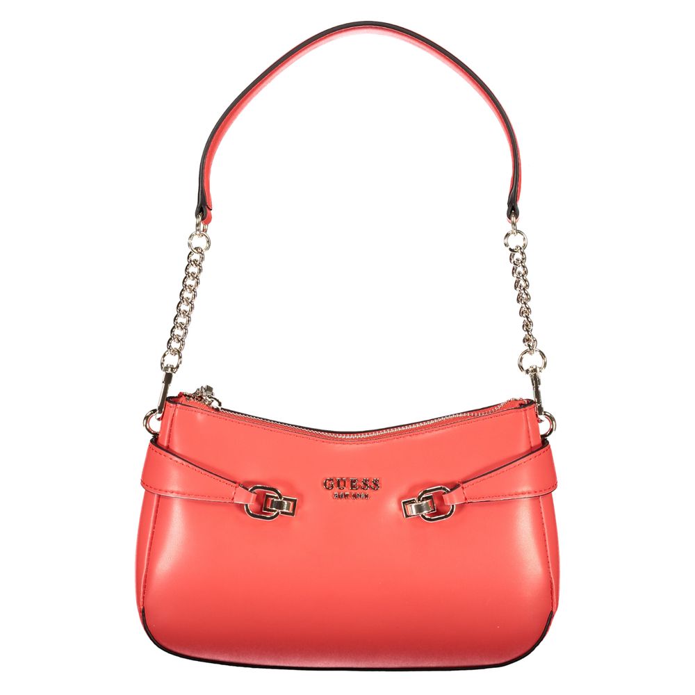 Rote Polyethylen Damen Handtasche
