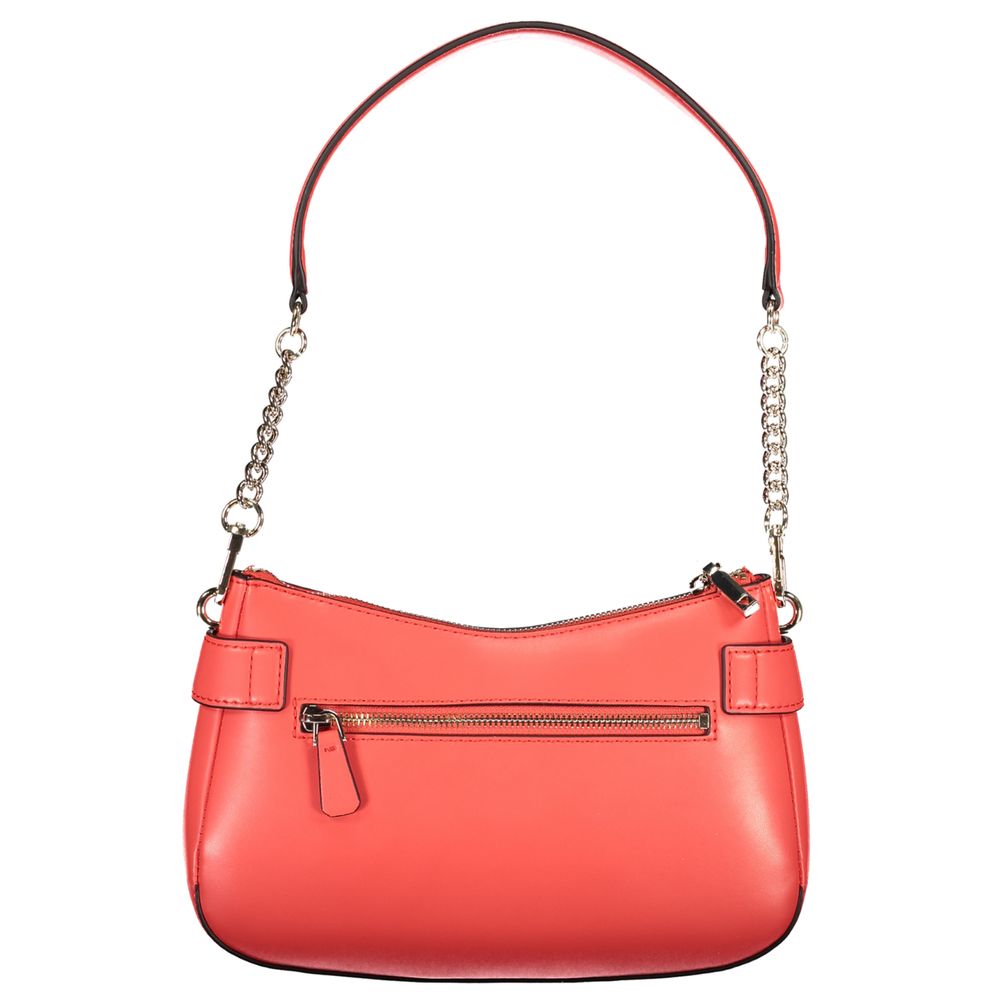 Rote Polyethylen Damen Handtasche