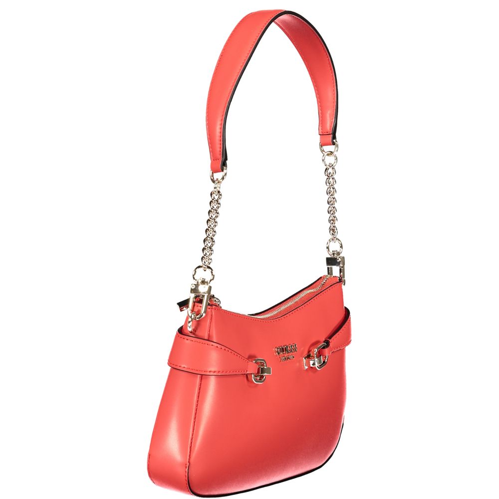 Rote Polyethylen Damen Handtasche