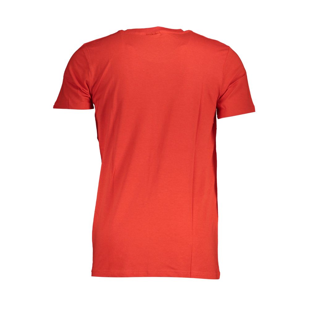 Rotes Herren-T-Shirt aus Baumwolle