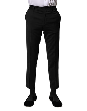 Schwarze formelle Herren-Shorts aus Wolle