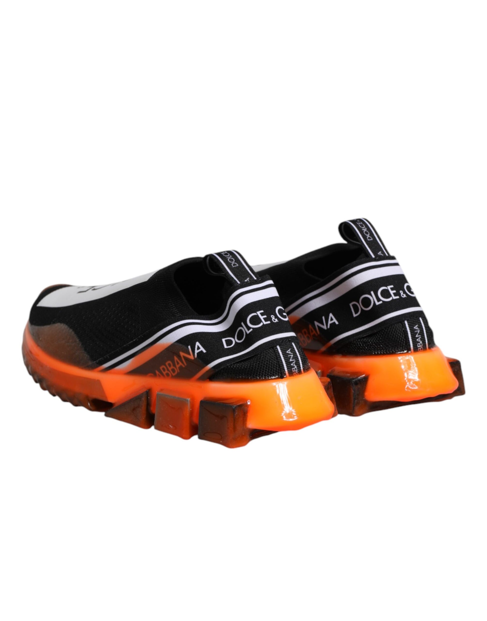 Schwarz-Weiß-Slipper Sorrento Sneakers Schuhe