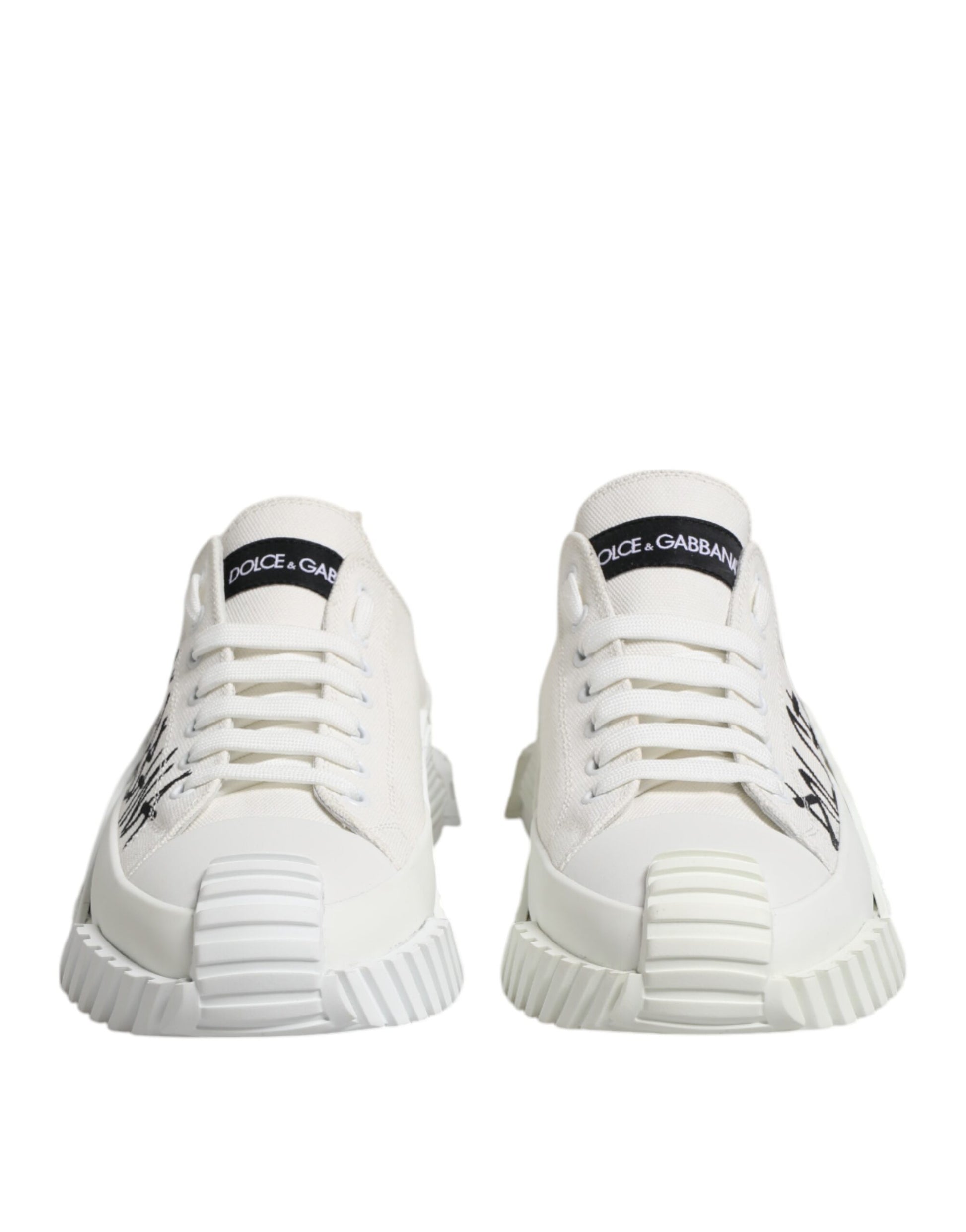 Weiße Baumwolle NS1 Low Top Sneakers Schuhe