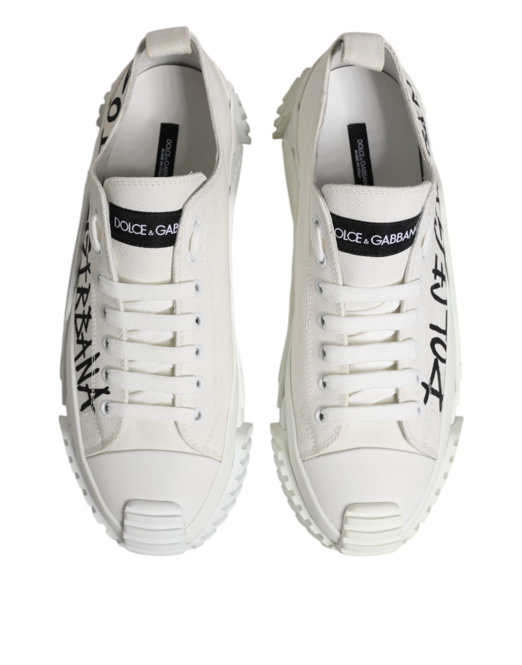 Weiße Baumwolle NS1 Low Top Sneakers Schuhe