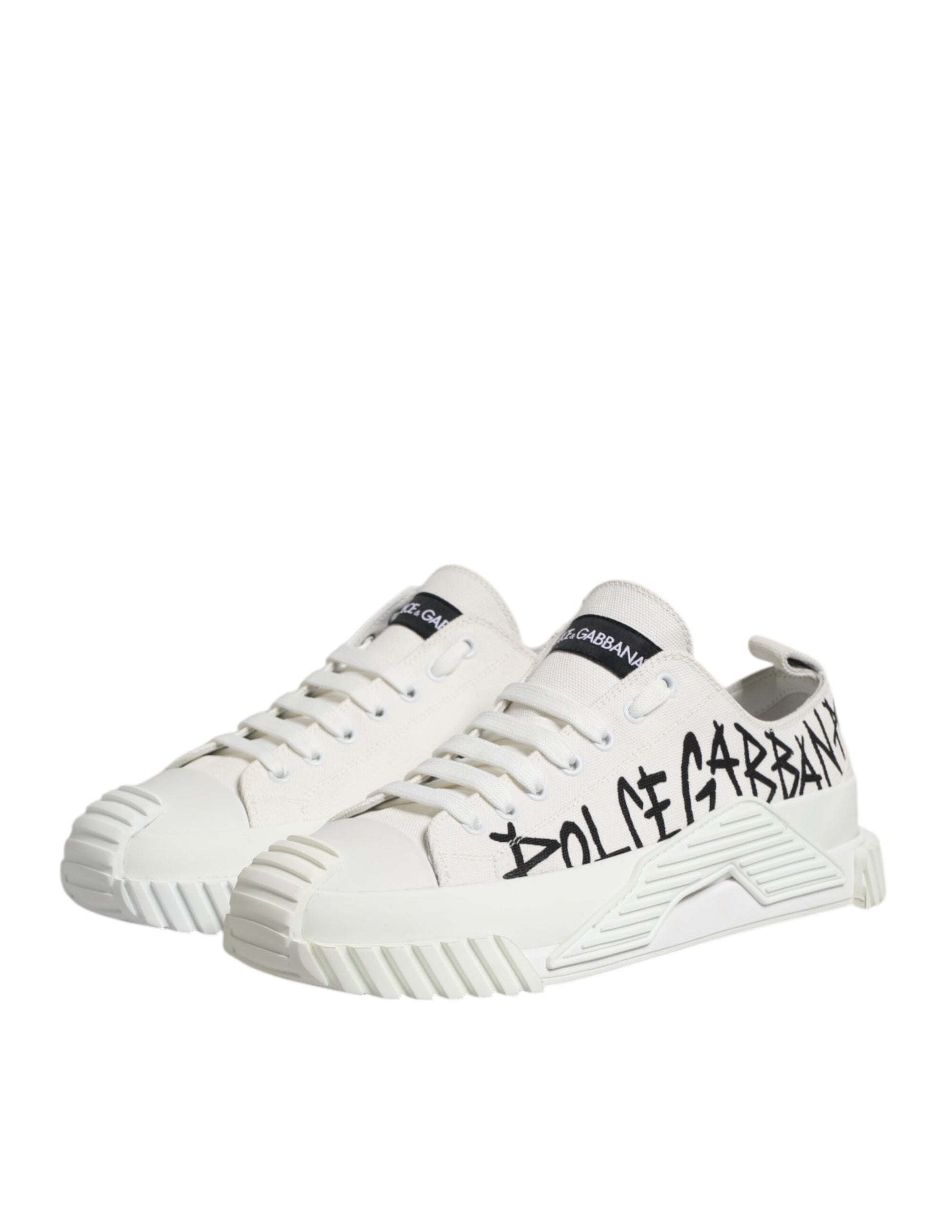 Weiße Baumwolle NS1 Low Top Sneakers Schuhe