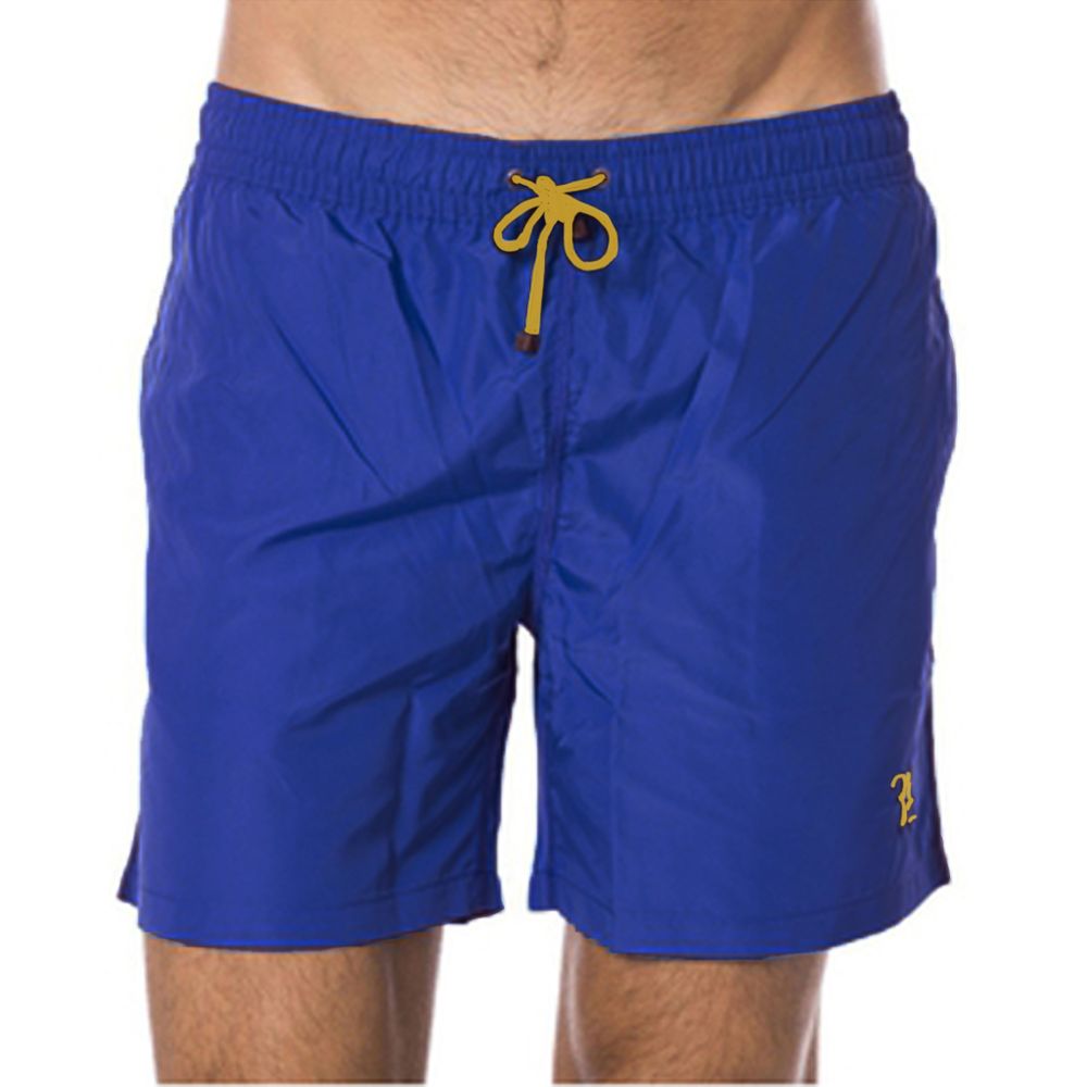 Blaue Badehose aus Polyester für Herren