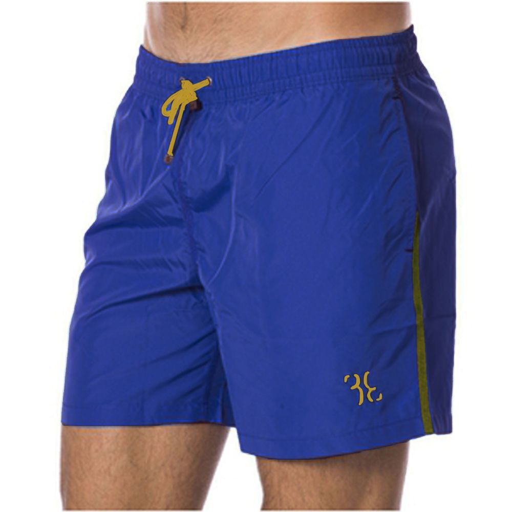 Blaue Badehose aus Polyester für Herren