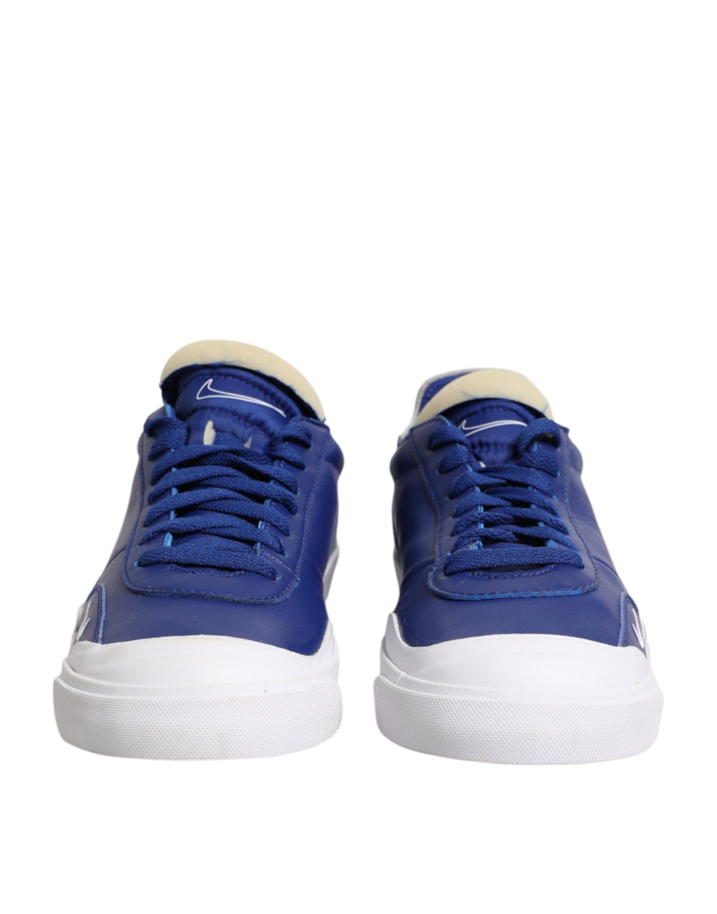 Weiß Blau Schnür Low Top Drop-Type PRM Sneakers Schuhe