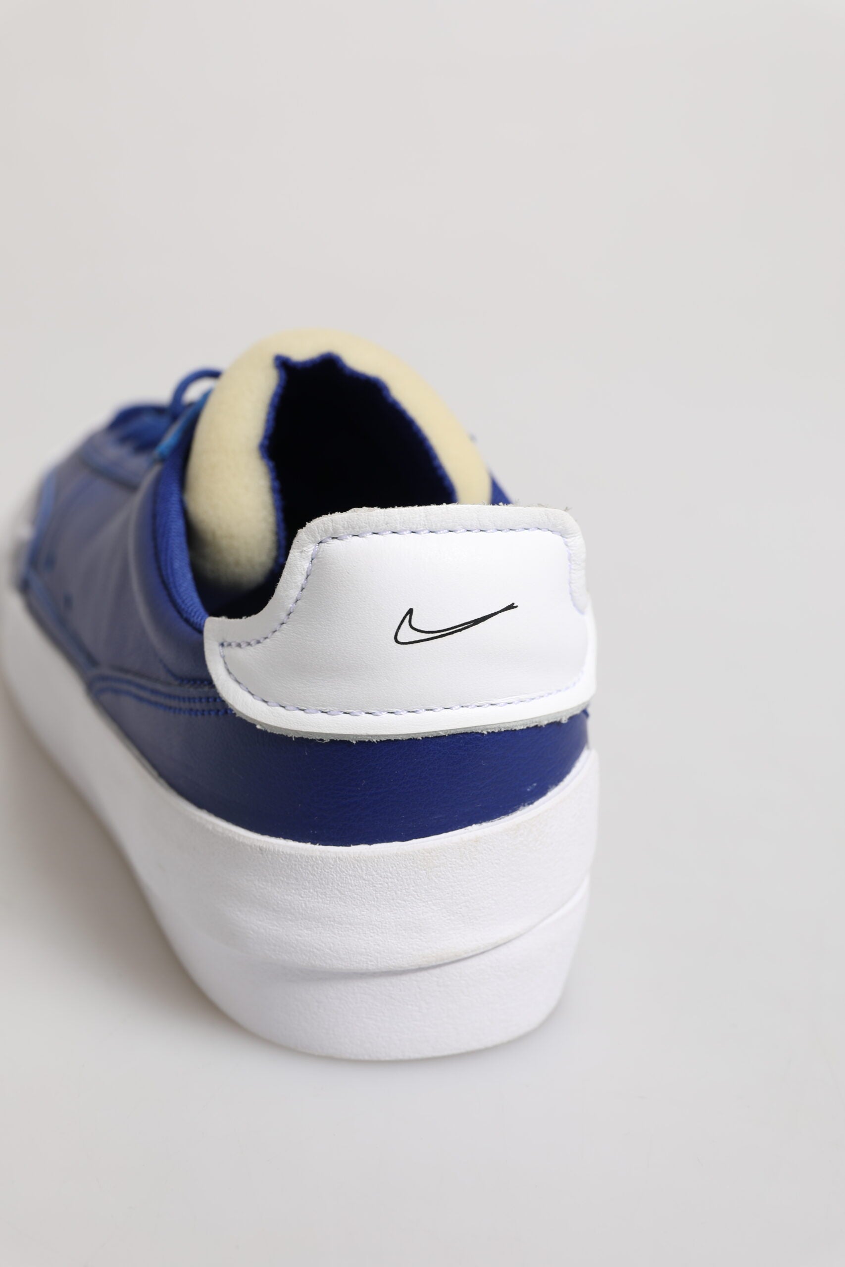 Weiß Blau Schnür Low Top Drop-Type PRM Sneakers Schuhe