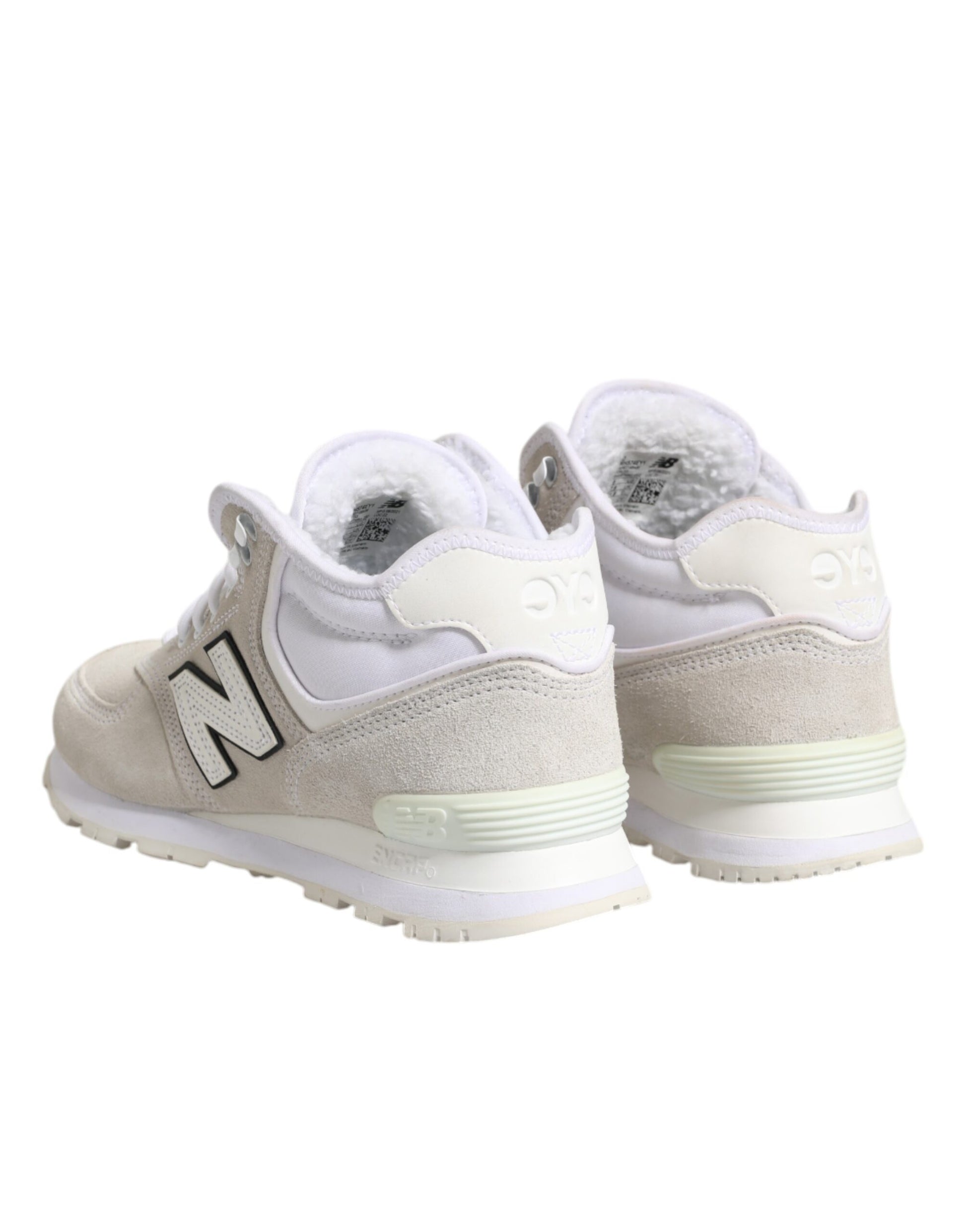 Off White Wildleder Sneakers Schuhe