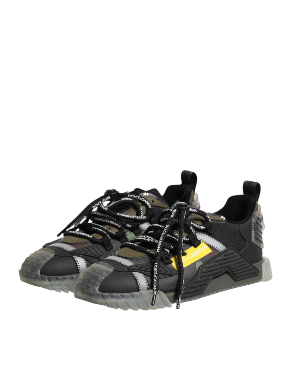 Mehrfarbige Schnürschuhe mit niedrigem Oberteil NS1
