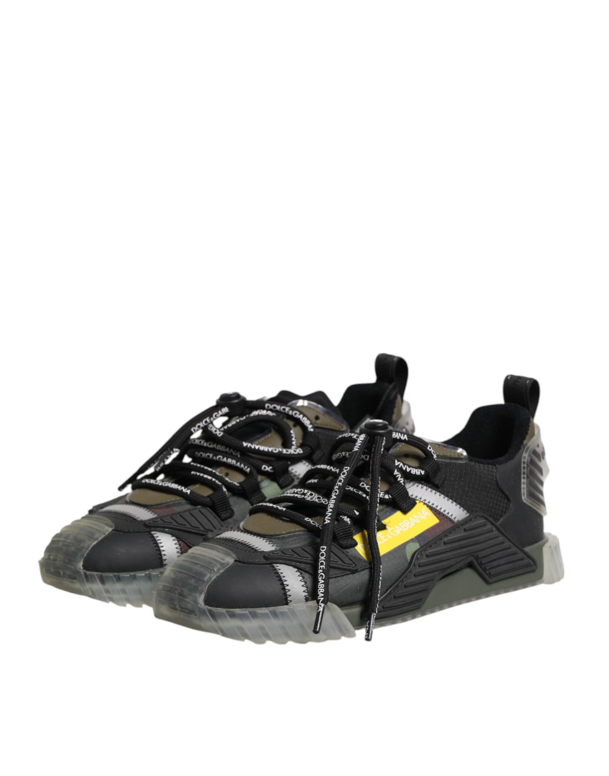 Mehrfarbige Schnürschuhe mit niedrigem Oberteil NS1
