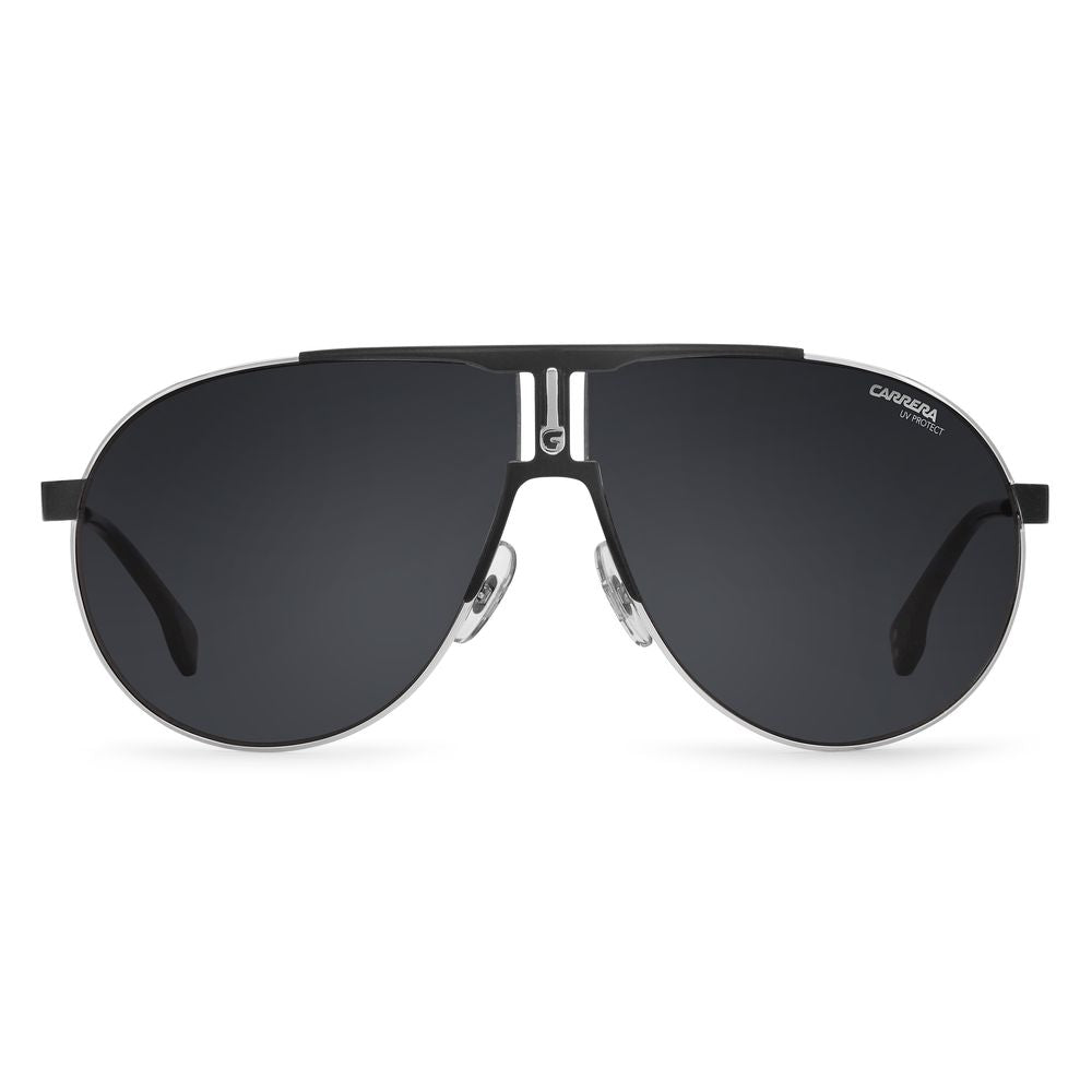 Schwarze Metall-Sonnenbrille