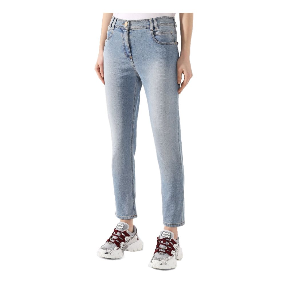 Blaue Jeans und Hose aus Baumwolle